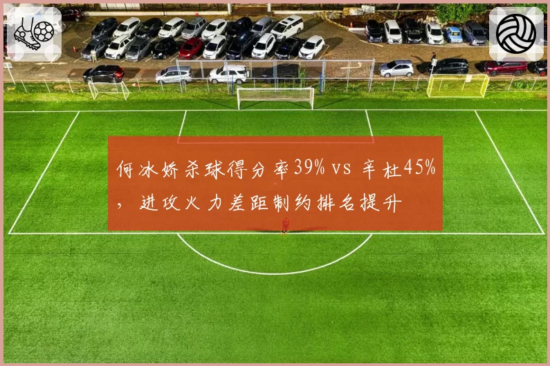 何冰娇杀球得分率39% vs 辛杜45%，进攻火力差距制约排名提升